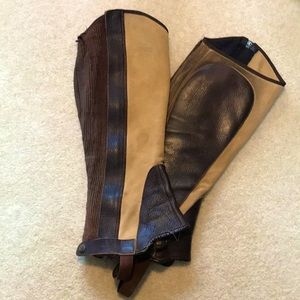 Grand Prix Half Chaps (Tan)